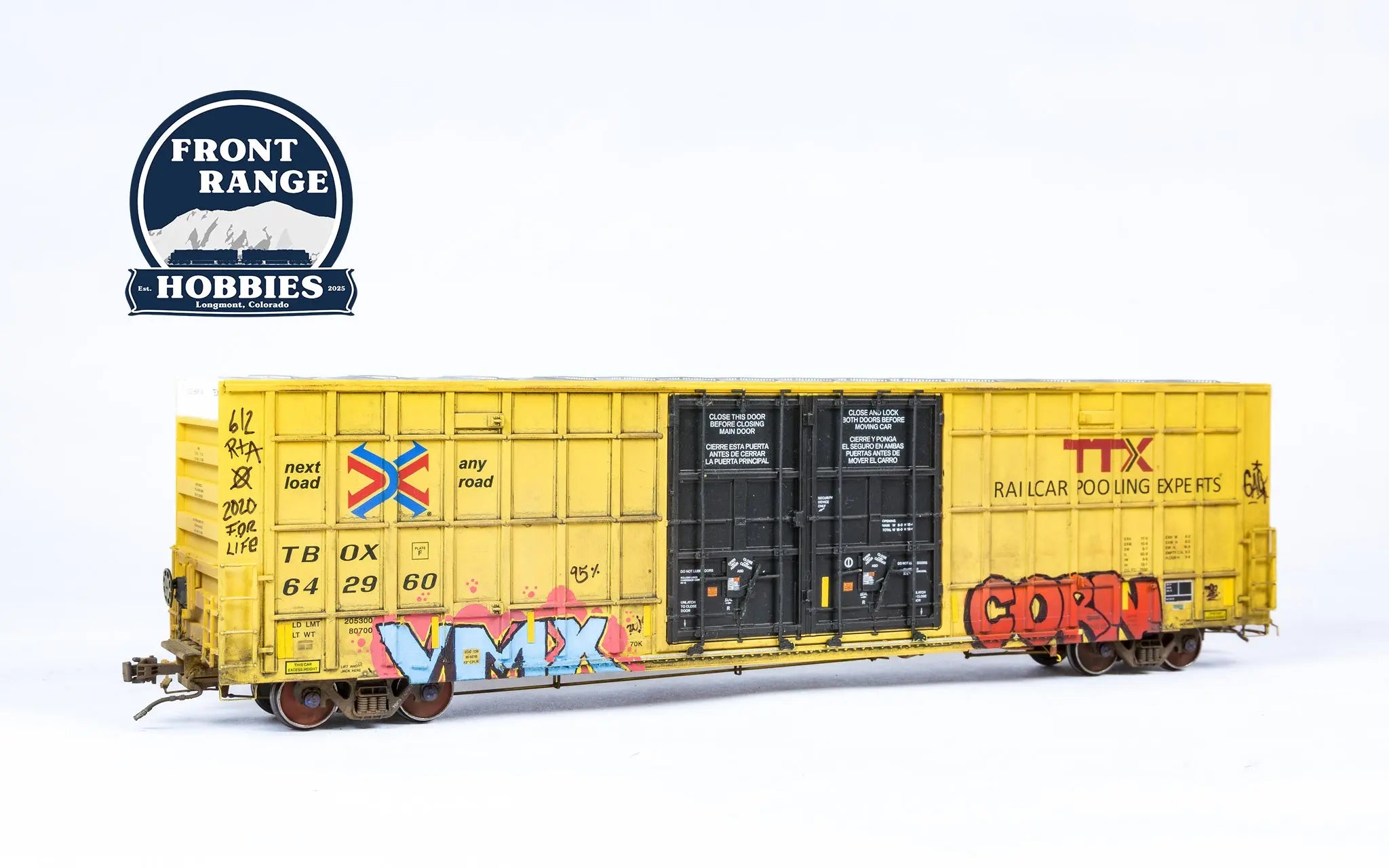 HO Scale Aurora Miniatures #306008 Greenbrier 7550 CuFt 60' Plate