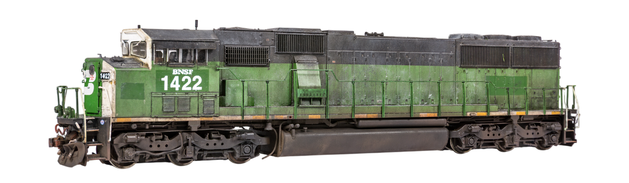 HO Scale Locomotives (Weathered)