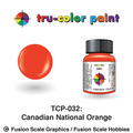 Tru Color Paint Canadian National CN Orange 1oz