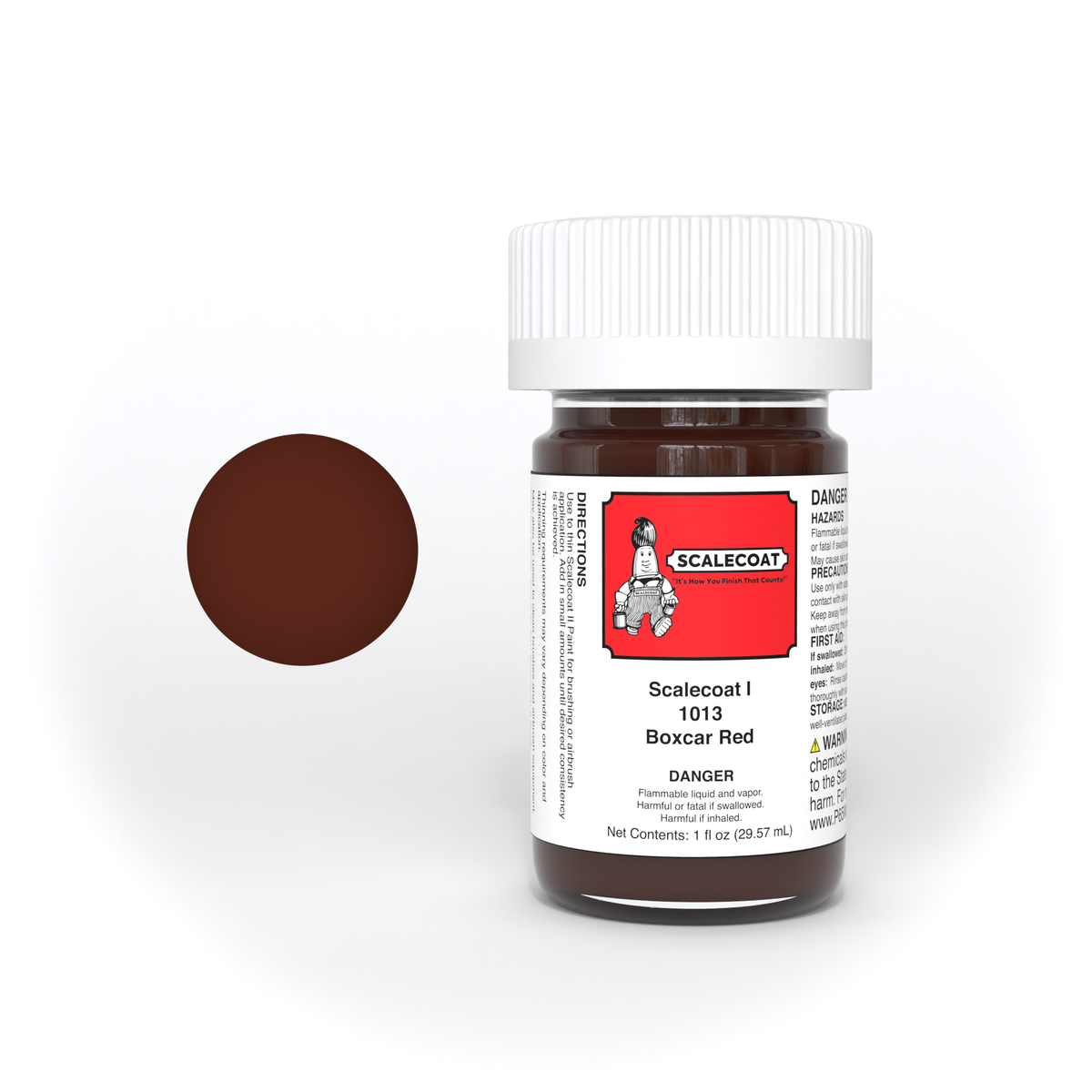 Scalecoat I Boxcar Red 1oz - 1013
