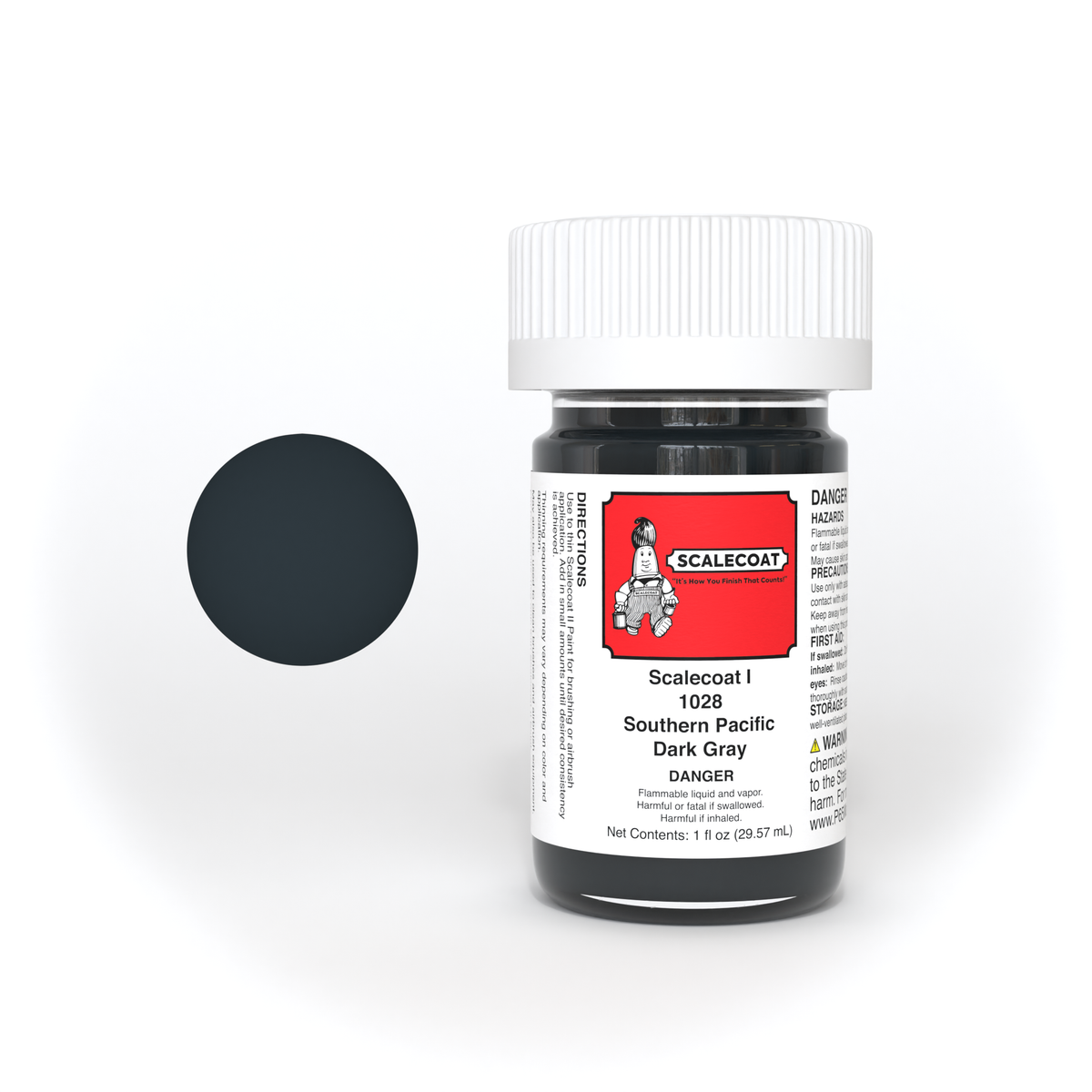 Scalecoat I Southern Pacific Dark Gray 1oz - 1028
