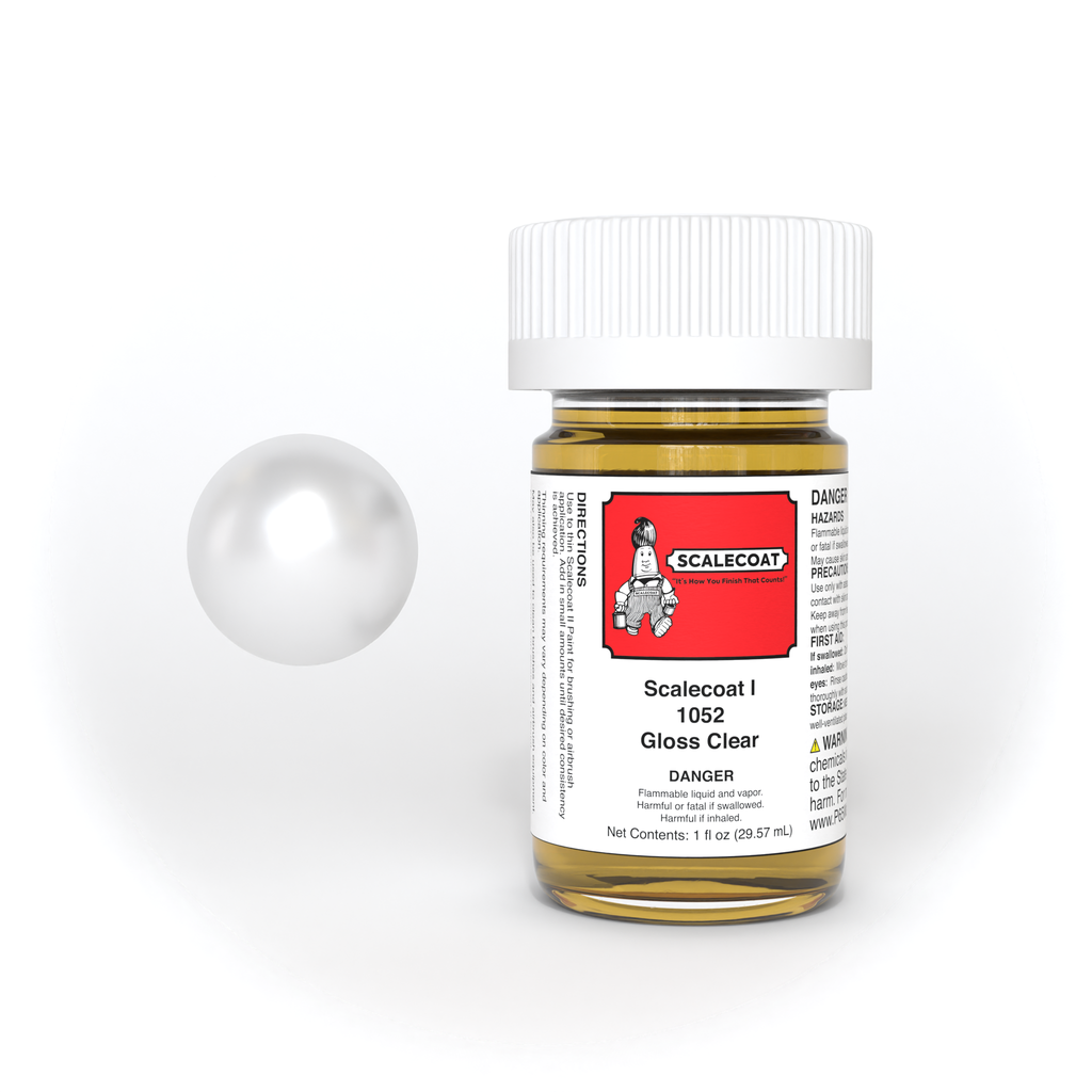 Scalecoat I Gloss Clear 1oz - 1052