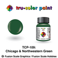 Tru Color Paint Chicago & NorthWestern CNW Green 1oz - 109