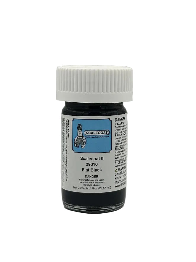 Scalecoat II Flat Black 1oz - 29010
