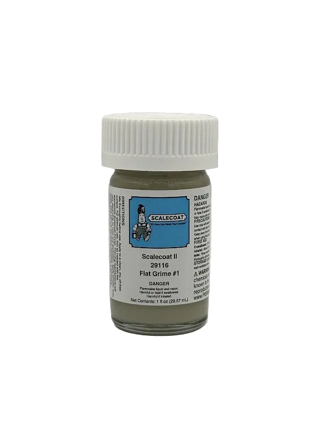 Scalecoat II Flat Grime #1 1oz - 29116