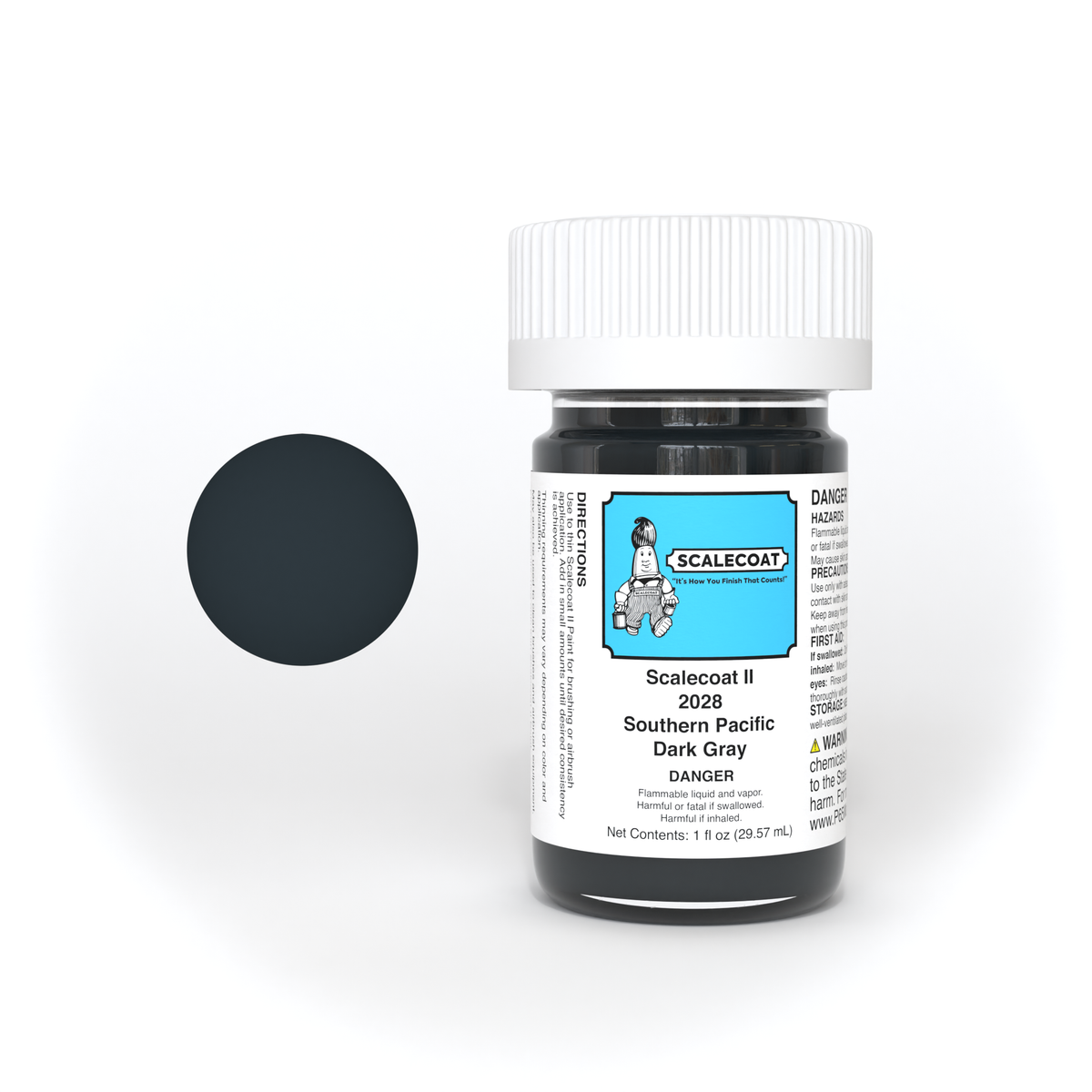 Scalecoat II Southern Pacific Dark Gray 1oz - 2028