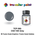 Tru Color Paint CSX Y2K Gray 1oz