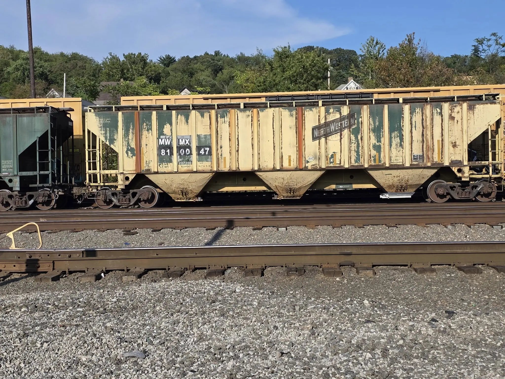 HO Scale MWMX Ex CNW Covered Hoppers Patch Decal Set Fusion Scale Graphics