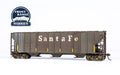 HO Scale Walthers Mainline HO Scale 50' PS-2 CD 4427 Covered Hopper Santa Fe ATSF 302971 (Weathered)