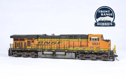 HO Scale ScaleTrains Rivet Counter GE ES44AC, BNSF/Heritage III w/PTC #5831, DCC/Sound (Weathered) Front Range Hobbies
