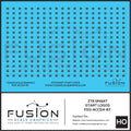 HO Scale ZTR Smart Start Locomotive Logos Decal Set Fusion Scale Graphics