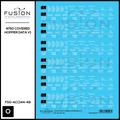 O Scale 4750 Covered Hopper Data Decal Set Fusion Scale Graphics