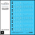 S Scale 4750 Covered Hopper Data Decal Set Fusion Scale Graphics