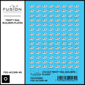 O Scale Trinity Rail Freight Car Builders Plates Decal Set