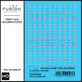 HO Scale Trinity Rail Freight Car Builders Plates Decal Set