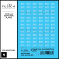 N Scale Tank Car DOT Inspection Plates Decal Set