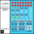 O Scale Wisconsin Central WC ex Algoma Central EMD SD40-2 Locomotive Stencil Patch Decal Set Fusion Scale Graphics