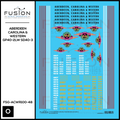 O Scale Aberdeen Carolina & Western GP40-2LW & SD40-3 Locomotive Decal Set Fusion Scale Graphics