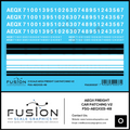 O Scale AEQX Freight Car Patching Decal Set V2 Fusion Scale Graphics