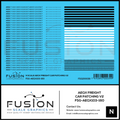 N Scale AEQX Black Freight Car Patching Decal Set V2 Fusion Scale Graphics