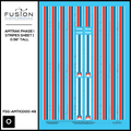 O Scale Amtrak Phase I Stripes Sheet 1 0.56” Tall Decal Set Fusion Scale Graphics
