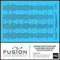 HO Scale Amtrak Pacific Surfliner Passenger Car Names Decal Set Fusion Scale Graphics