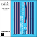 O Scale Amtrak Phase IV F40PH Locomotive Decal Set Fusion Scale Graphics
