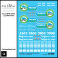 O Scale BAJA GP35 Locomotives Decal Set Fusion Scale Graphics