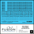 S Scale BNGX Freight Car Number Patching Decal Set Fusion Scale Graphics