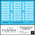 O Scale BNSF White Logo Locomotive Patching Decal Set Fusion Scale Graphics