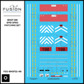 O Scale BNSF EMD GP60 ex Vermont Locomotive Decal Set Fusion Scale Graphics