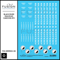 O Scale Black River Railroad Caboose 474 Decal Set Fusion Scale Graphics