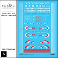 S Scale Cando Rail EMD GP9 Locomotives Decal Set Fusion Scale Graphics