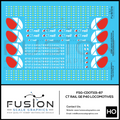HO Scale CT Rail GE P40DC Locomotive Decal Set - Front Range Hobbies