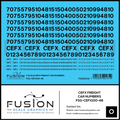 O Scale CEFX Freight Car Numbering Decal Set Fusion Scale Graphics