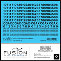 O Scale CGAX Freight Car Numbering Decal Set Fusion Scale Graphics