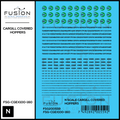 N Scale Cargill Covered Hopper Patch Decal Set