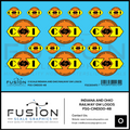 O Scale Central Railroad of Indiana GW Railroad Logos Decal Set Fusion Scale Graphics