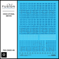 O Scale CN Ex Citi Rail Gevos Locomotive Decal Set Fusion Scale Graphics