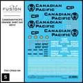 S Scale Canadian Pacific Every Child Matters GEVO Decal Set - Front Range Hobbies