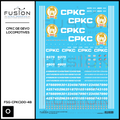 O Scale CPKC GE GEVO Locomotives Decal Set Fusion Scale Graphics