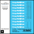 N Scale Chicago Rail Link EMD GP18 14 & 15 Locomotive Decal Set Fusion Scale Graphics