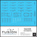 O Scale South Shore Line Steeplecab Locomotives Decal Set Fusion Scale Graphics