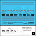 N Scale South Shore Railroad Boxcabs Decal Set Fusion Scale Graphics