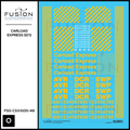 O Scale Carload Express EMD SD60M Locomotives Decal Set Fusion Scale Graphics