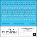 N Scale DJJX David Joseph Company Freight Car Logos Decal Set Fusion Scale Graphics