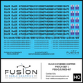 HO Scale DJJX David Joseph Company Covered Hopper Patching Decal Set Fusion Scale Graphics
