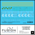 N Scale Modern EJE EMD Locomotives Decal Set Fusion Scale Graphics