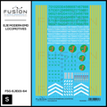 S Scale Modern EJE EMD Locomotives Decal Set Fusion Scale Graphics