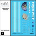 S Scale EMDX 7101 710 Repower Locomotive Decal Set Fusion Scale Graphics